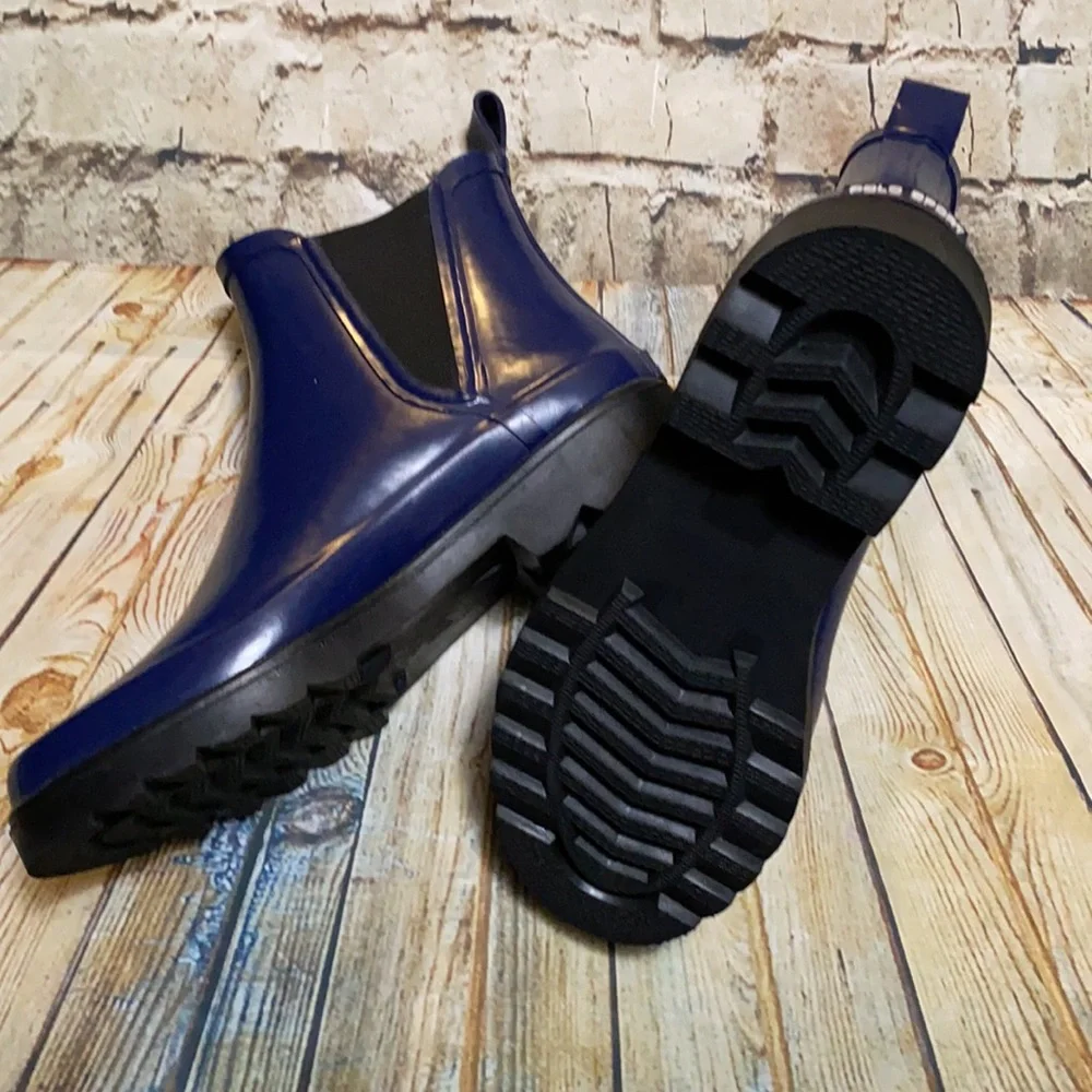 Polo Ralph Lauren Polo Sport Blue Rain Boots Size 9